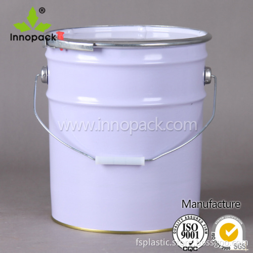25 L paint barrels with gaslet outlet iron hoop lid for lubricant latex oil
